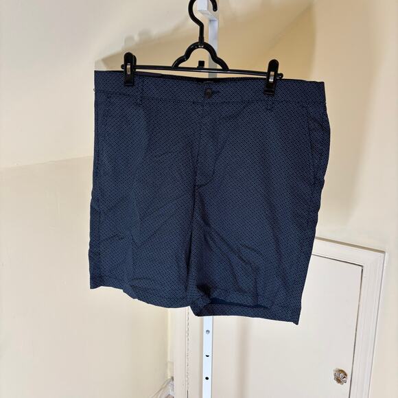 Ben Sherman The Original NWT Men's Regular Blue Golf Diamond Print Shorts 38W - Picture 1 of 7